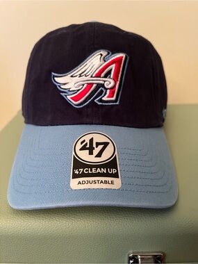 47 Brand Anaheim Angels Two-Tone Throwback Baseball Cap